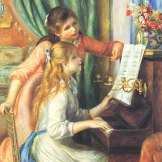 Renoir, Ragazze al piano
